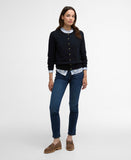 Barbour Wisteria Knitted Cardigan - Navy