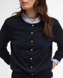 Barbour Wisteria Knitted Cardigan - Navy