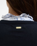 Barbour Wisteria Knitted Cardigan - Navy