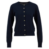 Barbour Wisteria Knitted Cardigan - Navy