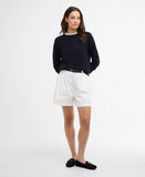 Barbour Oakley Crew Neck Jumper - Navy