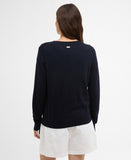 Barbour Oakley Crew Neck Jumper - Navy
