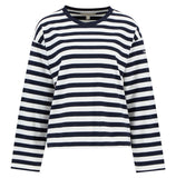 Barbour Bede Oversized Top - Navy
