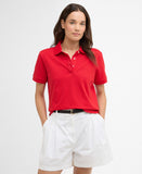 Barbour Bowford Polo Shirt - Poppy Red