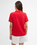 Barbour Bowford Polo Shirt - Poppy Red