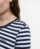 Barbour Ferryside Striped T-Shirt - Navy