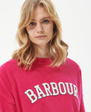 Barbour Bracken Overlayer - Pink Dahlia