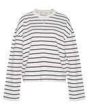 Barbour Marnie Sweatshirt - Cloud/Navy