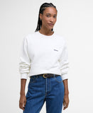 Barbour Bede Oversized Crew Sweatshirt - Cloud