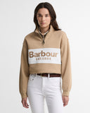 Barbour Zaria Half Zip Sweatshirt - Warm Trench