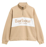 Barbour Zaria Half Zip Sweatshirt - Warm Trench