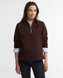 Barbour Cynthia Half Zip Sweatshirt - Fig