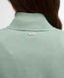 Barbour Cynthia Quarter Zip - Blue Sage