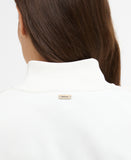 Barbour Cynthia Quarter Zip Jumper - Cloud