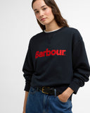 Barbour Hartland Logo Sweatshirt - Navy