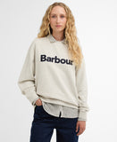 Barbour Hartland Logo Sweatshirt - Cloud Marl