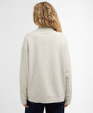 Barbour Hartland Logo Sweatshirt - Cloud Marl