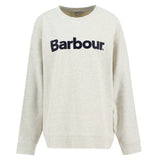 Barbour Hartland Logo Sweatshirt - Cloud Marl