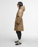 Barbour Celine Quilted Jacket - Military Brown/Hessian Tartan