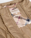 Barbour Celine Quilted Jacket - Military Brown/Hessian Tartan