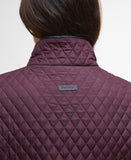 Barbour Dahlia Quilted Jacket - Black Cherry