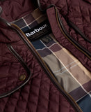 Barbour Dahlia Quilted Jacket - Black Cherry