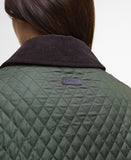Barbour Oakham Quilted Cape - Olive