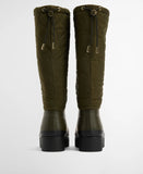 Barbour Marnie Quilted Tall Welly - Olive/Black
