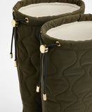 Barbour Marnie Quilted Tall Welly - Olive/Black