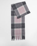 Barbour Tartan Scarf - Pink-Grey Tartan