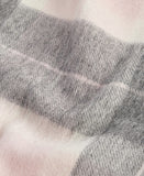 Barbour Tartan Scarf - Pink/Grey Tartan