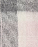 Barbour Tartan Scarf - Pink/Grey Tartan