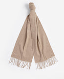 Barbour Lambswool Woven Scarf - Oatmeal