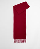 Barbour Lambswool Woven Scarf - Wine