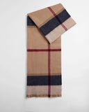 Barbour Rosefield Tartan Scarf - Hessian
