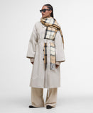 Barbour Hailestartan Scarf - Hessian Navy Tartan