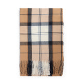 Barbour Hailestartan Scarf - Hessian Navy Tartan