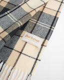 Barbour Hailes Tartan Scarf - Light Birchwood Dress Tartan