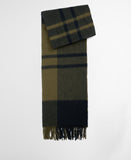 Barbour Maxine Tartan Scarf - Black/Olive