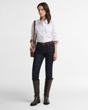 Barbour Derwent Shirt - White/Light Muted Tartan