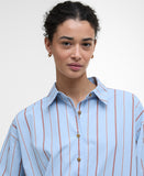 Barbour Saffron Shirt - Ice Blue Stripe
