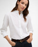 Barbour Cynthia Long Sleeved Shirt - White