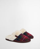 Barbour Claudia Tartan Mule Slipper - Winterberry Tartan