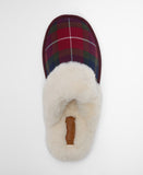 Barbour Claudia Tartan Mule Slipper - Winterberry Tartan