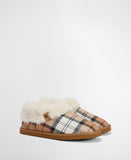 Barbour Eloise Tartan Bootie Slipper - Hessian Tartan
