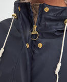 Barbour Beth Showerproof Jacket - Dark Navy/Light Sand/Military Brown