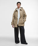 Barbour Fallyn Showerproof Jacket - Military Brown/Hessian Tartan