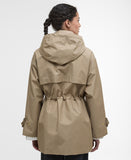 Barbour Fallyn Showerproof Jacket - Military Brown/Hessian Tartan