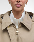 Barbour Fallyn Showerproof Jacket - Military Brown/Hessian Tartan