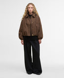 Barbour Audrey Showerproof Jacket - Vicuna Gingham Check